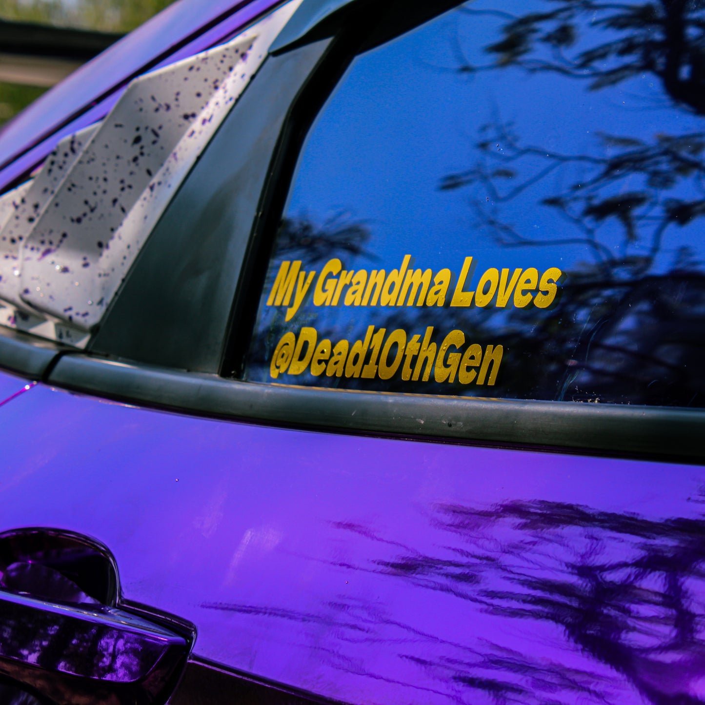 “My Grandma Loves @Dead10thGen” Vinyl Decal